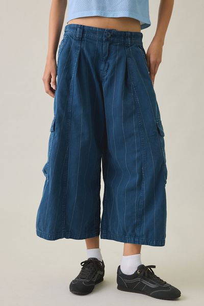 BDG Static Mid-Rise Cargo Culotte Pants