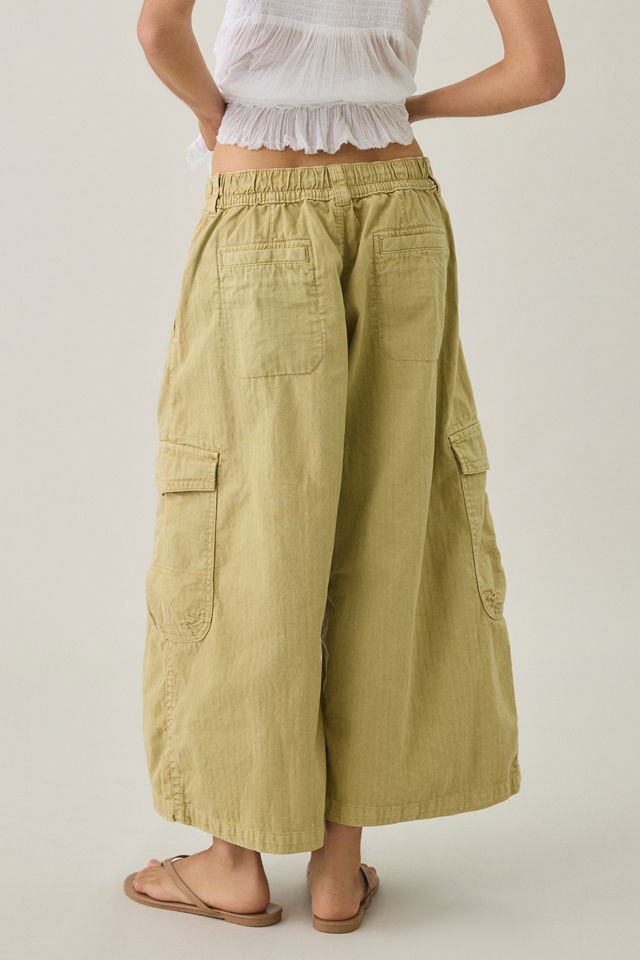 Pantalon cargo culotte BDG Static à taille mi-haute #2