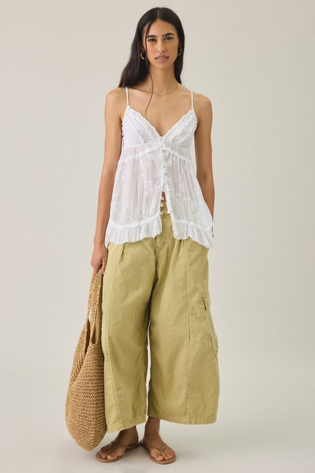 Pantalon cargo culotte BDG Static à taille mi-haute #4