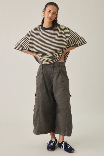 BDG Static Mid-Rise Cargo Culotte Pants