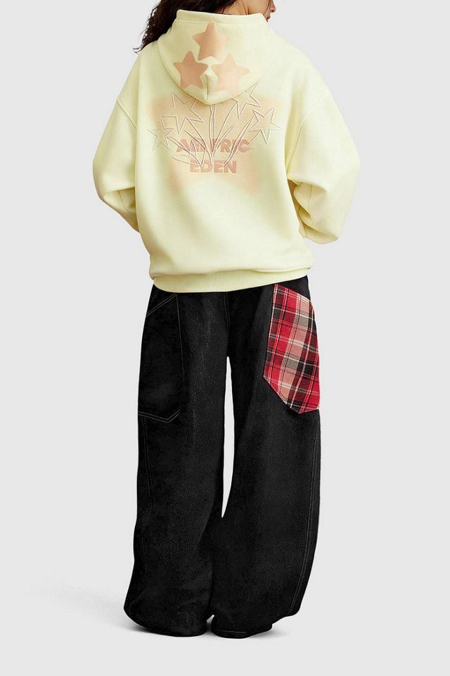 Aelfric Eden Oversized Beaded Eden Star Pullover Hoodie #2