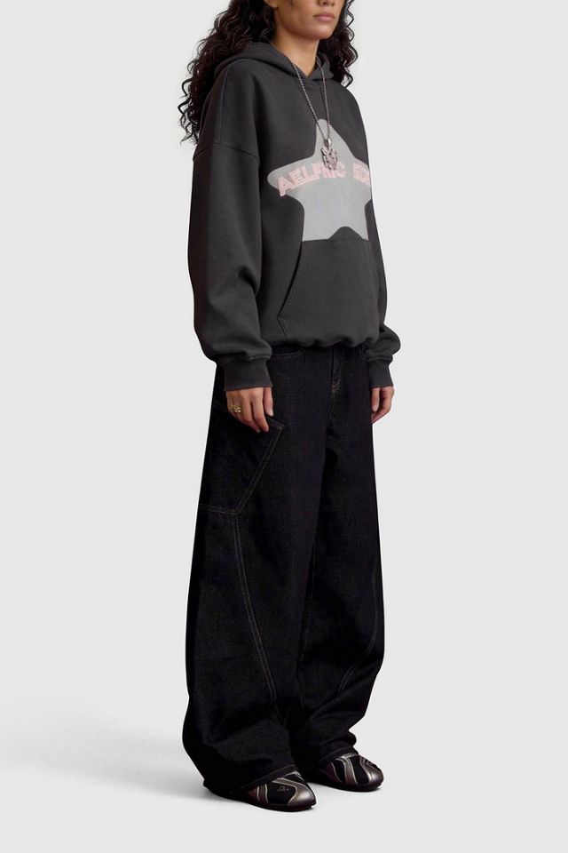 Aelfric Eden Oversized Colorful Star Pullover Hoodie #2