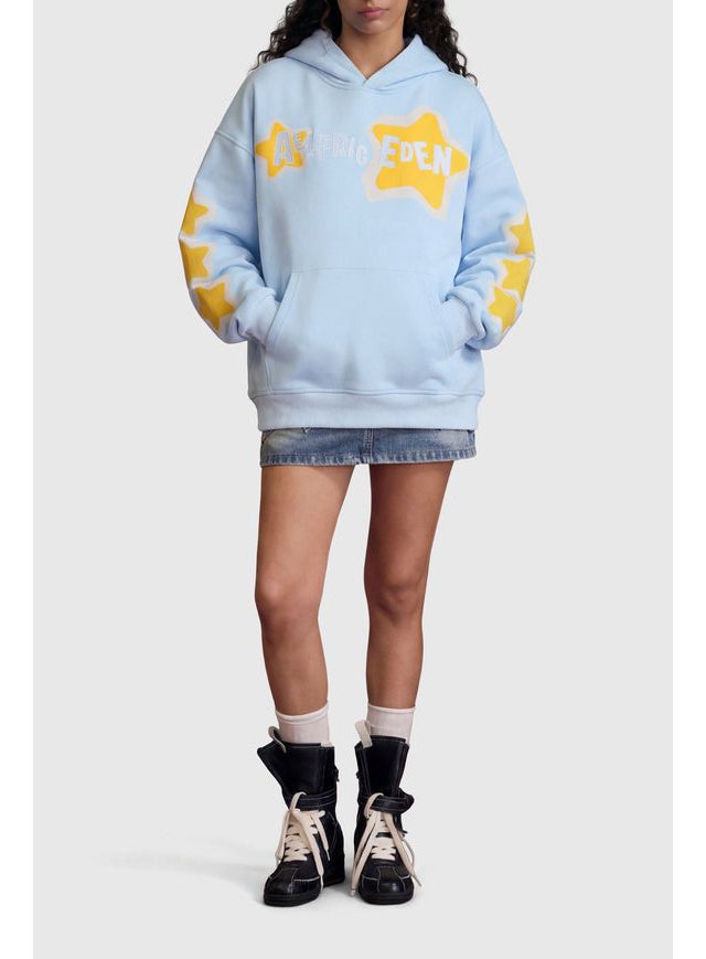 Aelfric Eden Oversized Embroidered Star Pullover Hoodie #6