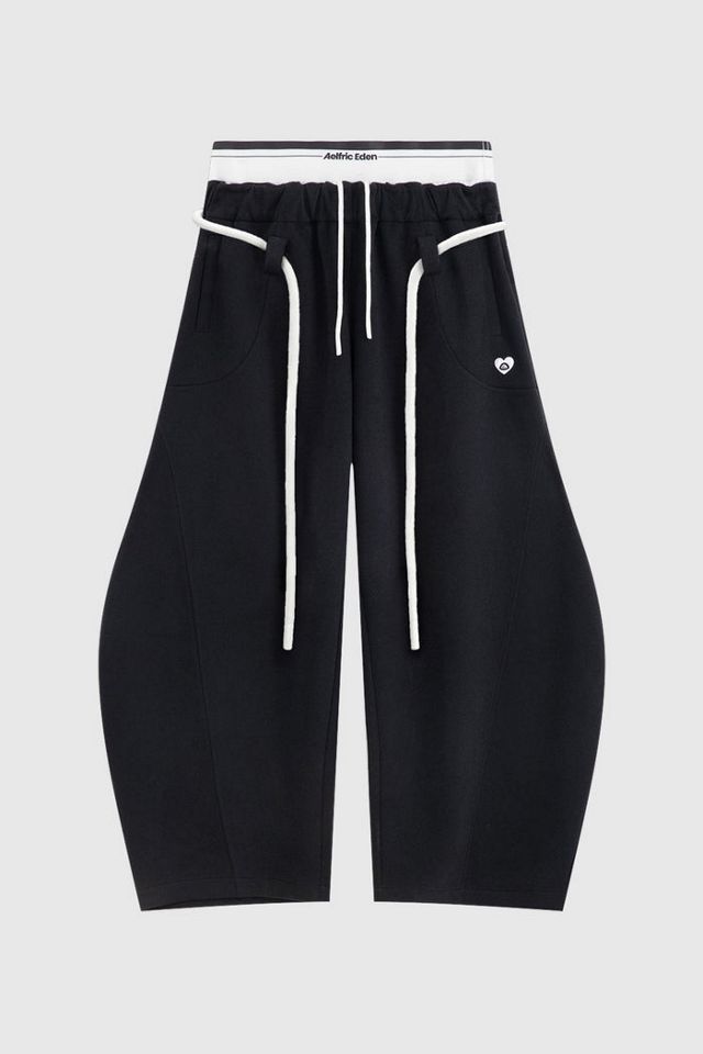 Aelfric Eden Double Waist Super Baggy Barrel Sweatpants #3