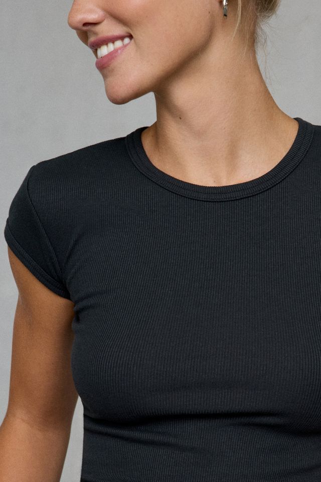 BDG Off-Duty Ribbed Crew Neck Short Sleeve Tee #2