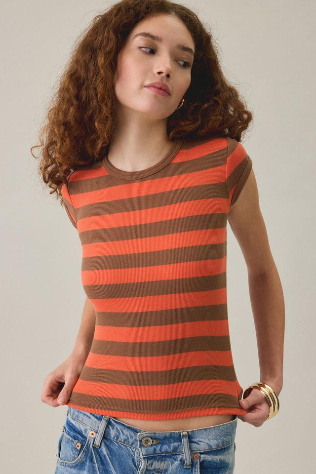 BDG Off-Duty Ribbed Crew Neck Short Sleeve Tee #2