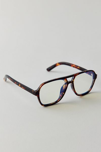 Tara Aviator Blue Light Glasses