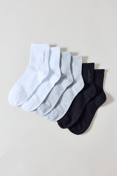 adidas Luxe High Quarter Crew Socks 3-Pack