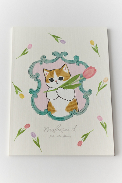 Mofusand Tulip Garden A5 Notebook