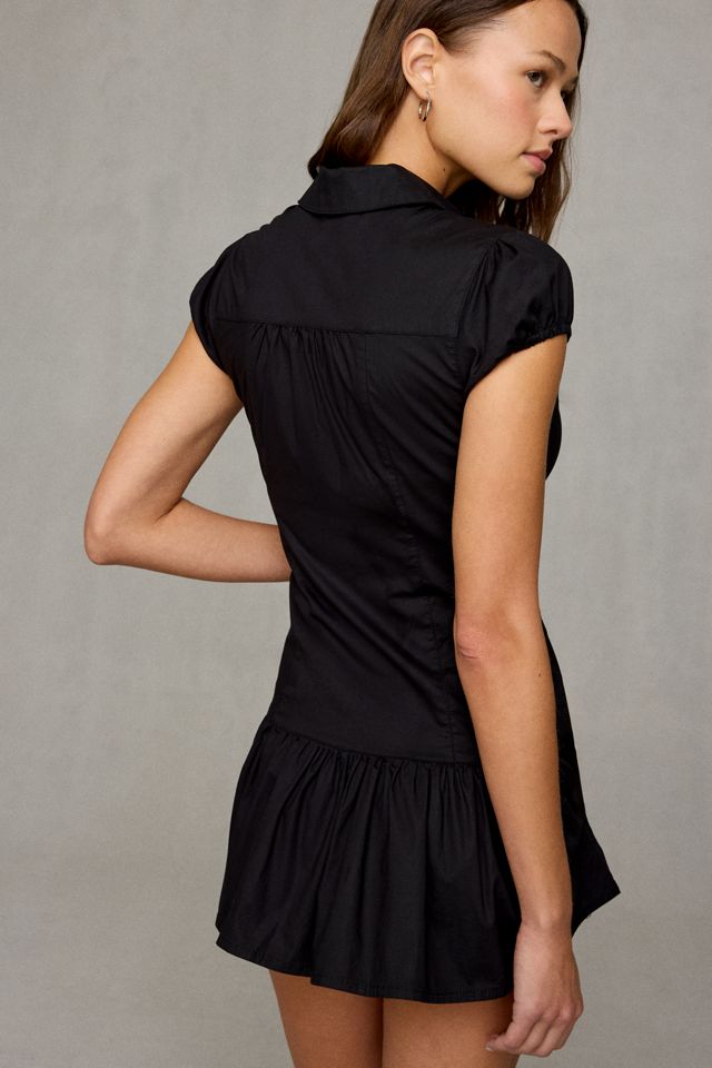 Kimchi Blue Totally Tailored Drop Waist Peplum Mini Dress #3