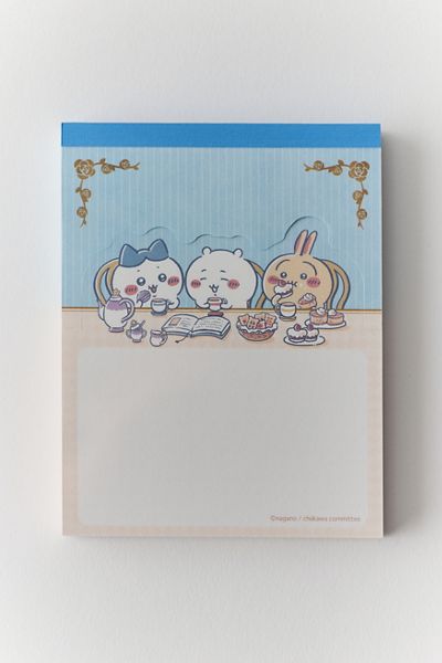 CHiiKAWA Wonder Tea Time Memo Pad