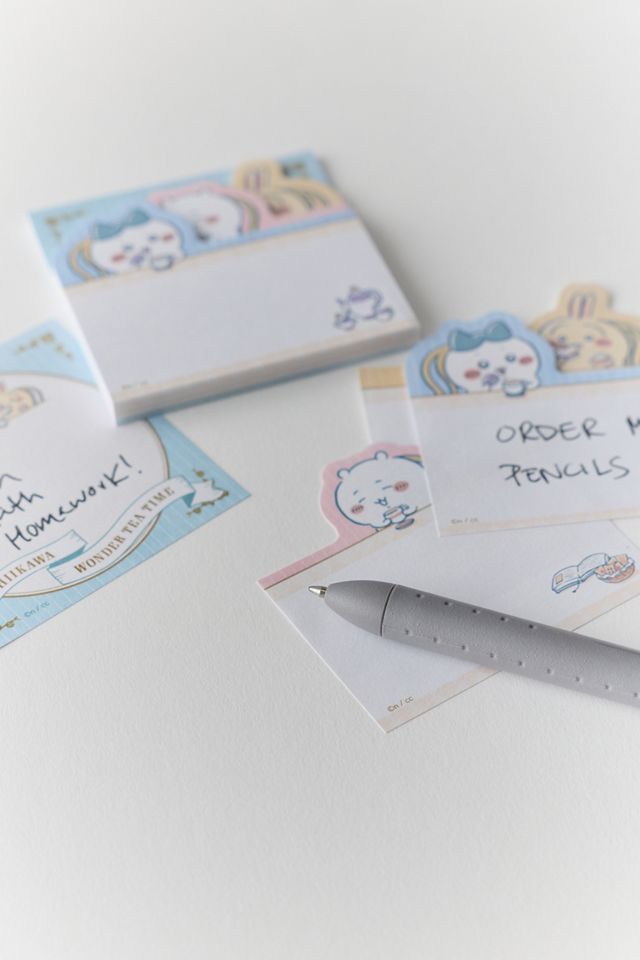 CHiiKAWA Wonder Tea Time Sticky Notepad Set #2