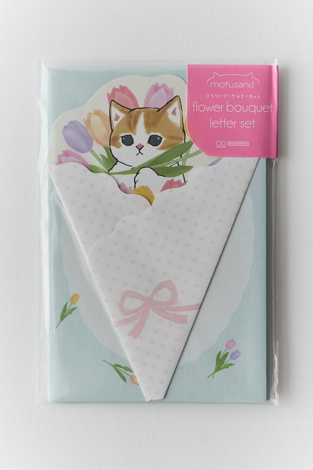 Mofusand Tulip Garden Letter Set #3