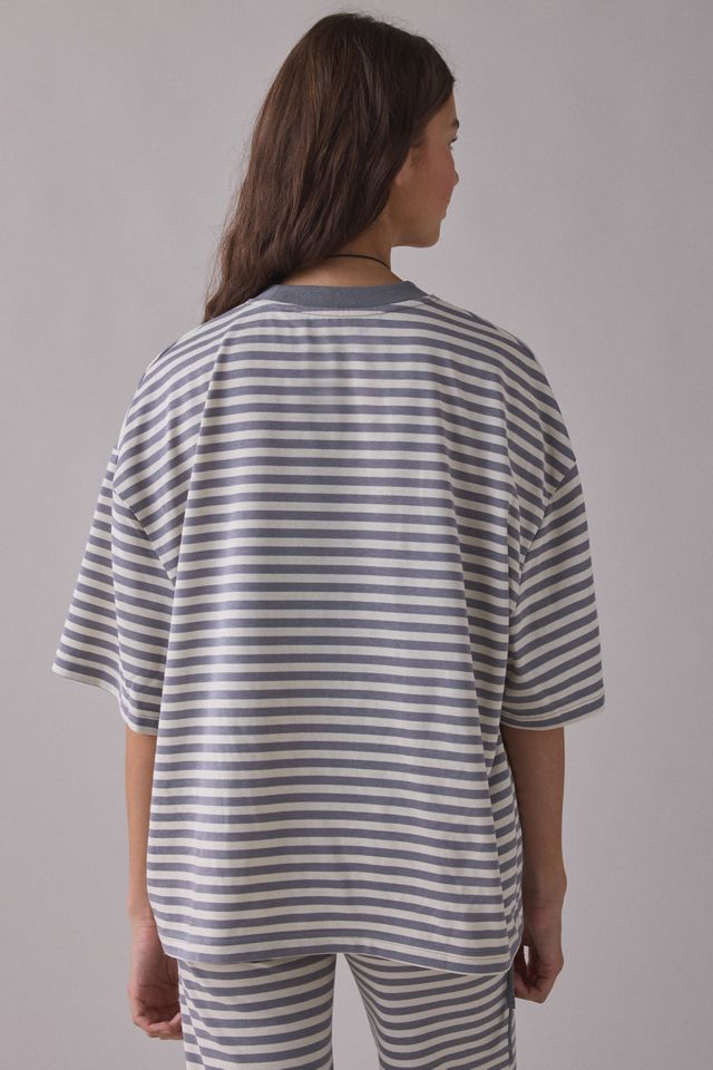 Lioness Bloom Stripe Oversized Short Sleeve Tee #1