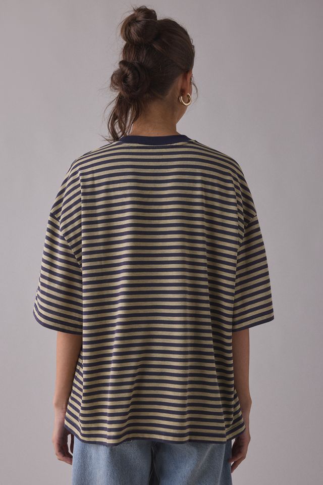 T-shirt surdimensionné à manches courtes Bloom Stripe de Lioness #2
