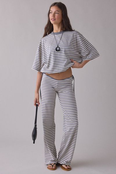 Lioness Bloom Stripe Side-Tie Pants