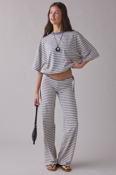 Lioness Bloom Stripe Side-Tie Pants
