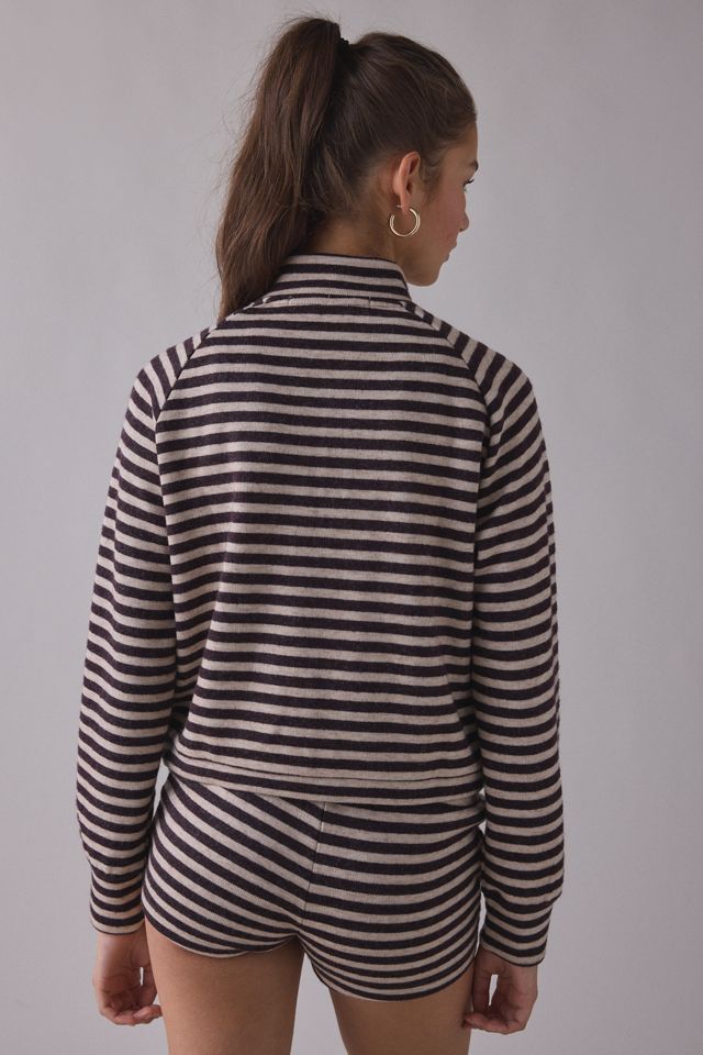 Veste en tricot à fermeture éclair Bloom Stripe de Lioness #2