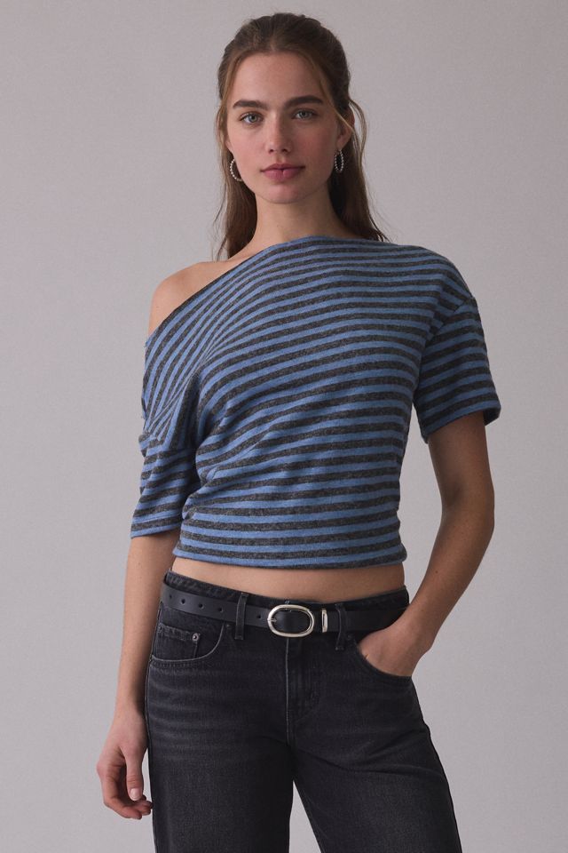 Lioness Wildlands Asymmetric Off-The-Shoulder Tee #1
