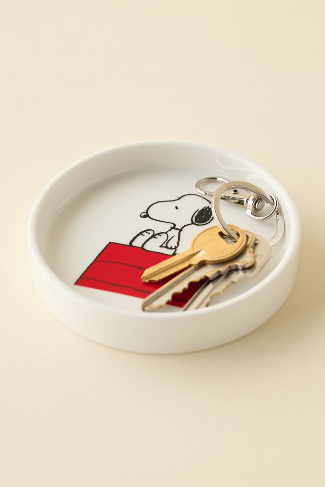 Magpie X Peanuts Home Sweet Home Round Ceramic Trinket Dish #1