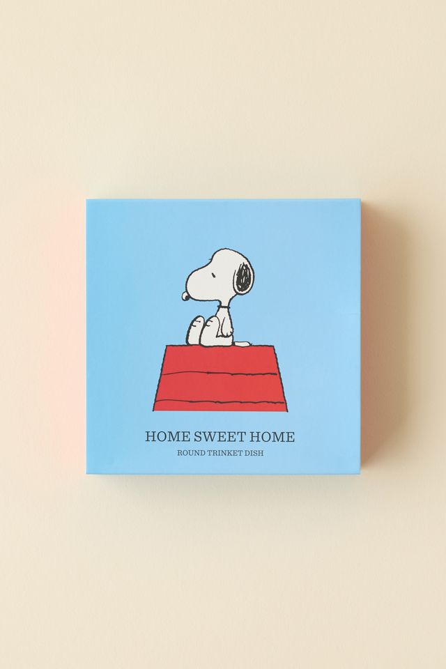 Magpie X Peanuts Home Sweet Home Round Ceramic Trinket Dish #2