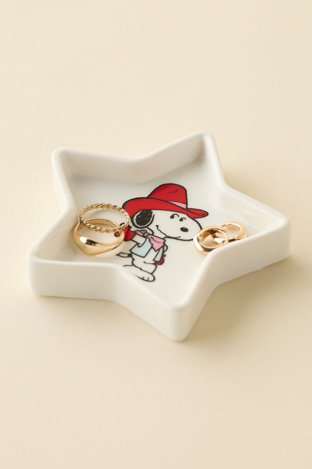 Magpie X Peanuts Howdy Star Shaped Ceramic Trinket Dish #1