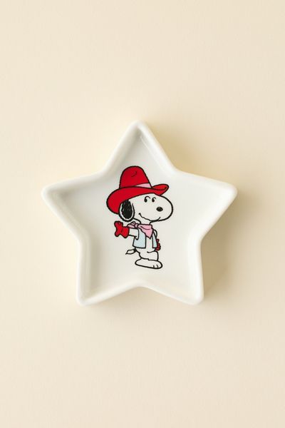 Magpie X Peanuts Howdy Star Shaped Ceramic Trinket Dish