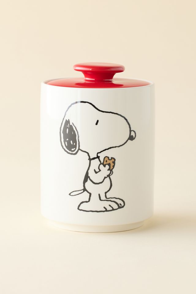 Magpie Peanuts Snoopy Ceramic Cookie Jar #1