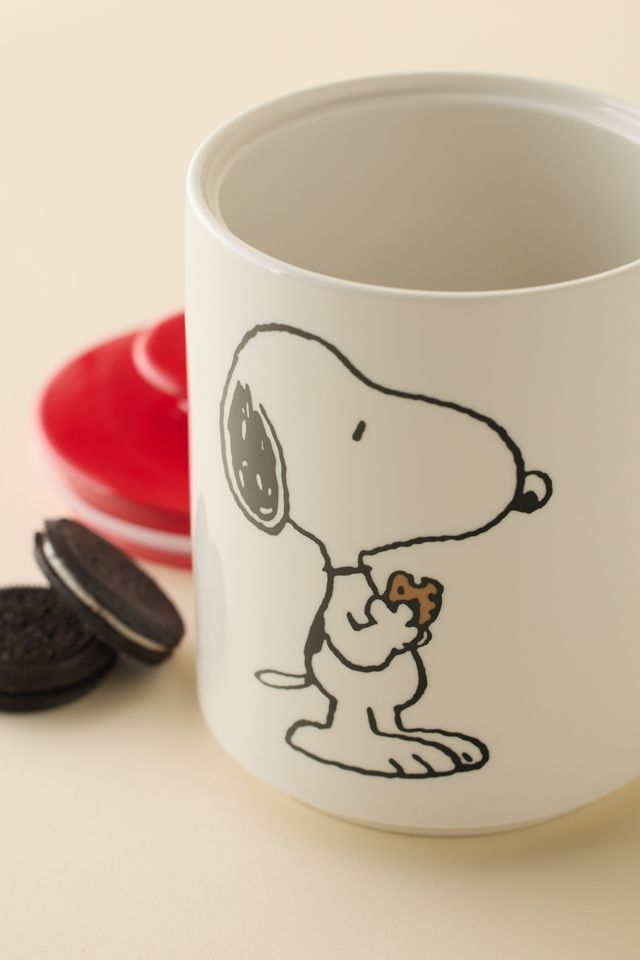Magpie Peanuts Snoopy Ceramic Cookie Jar #2