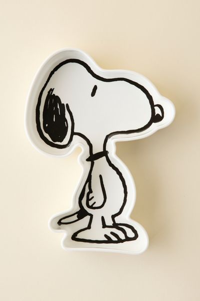 Magpie X Peanuts Snoopy Shaped Ceramic Trinket Dish