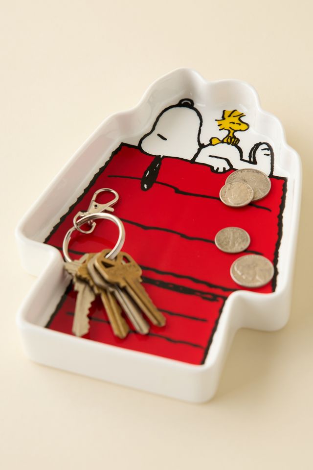 Magpie X Peanuts Snoopy Dog House Shaped Ceramic Trinket Dish #1
