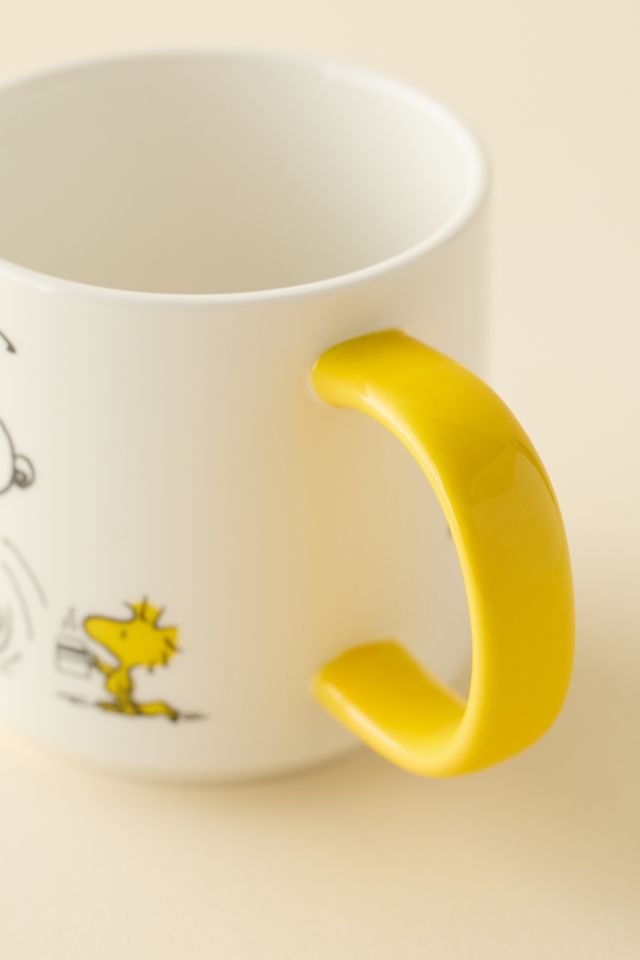 Magpie Peanuts Snoopy & Woodstock Ceramic Mug #2