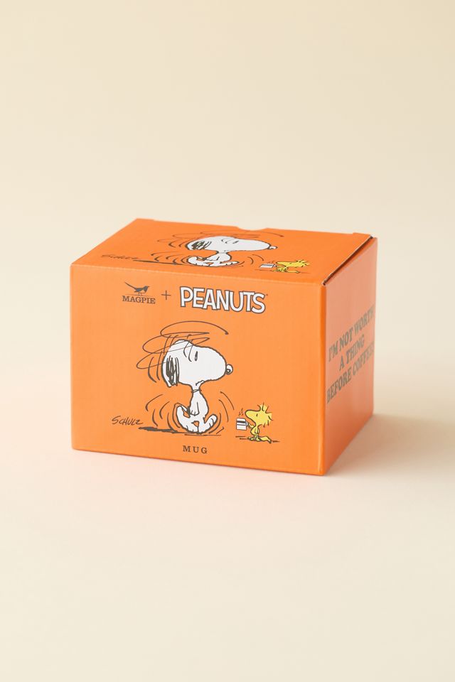 Magpie Peanuts Snoopy & Woodstock Ceramic Mug #3