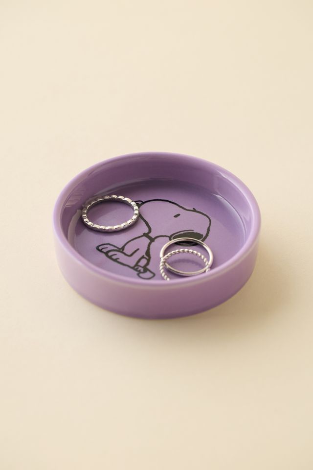 Magpie X Peanuts Sit Round Ceramic Pin Dish #1
