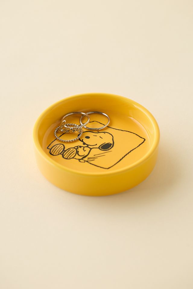 Magpie X Peanuts Lazy Day Round Ceramic Pin Dish #1