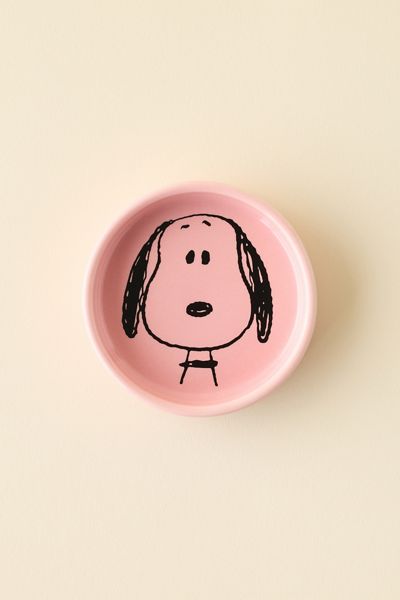Magpie X Peanuts Visage Round Ceramic Pin Dish