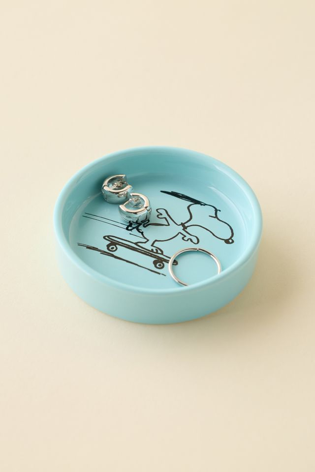 Magpie X Peanuts Skater Round Ceramic Pin Dish #1