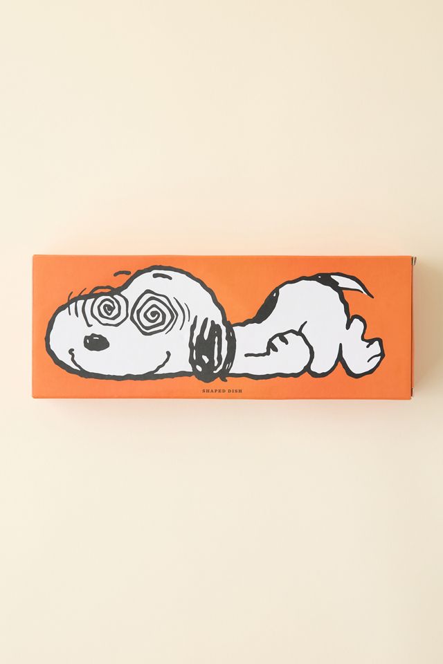Magpie X Peanuts Tune Out Snoopy Shaped Ceramic Trinket Dish #2