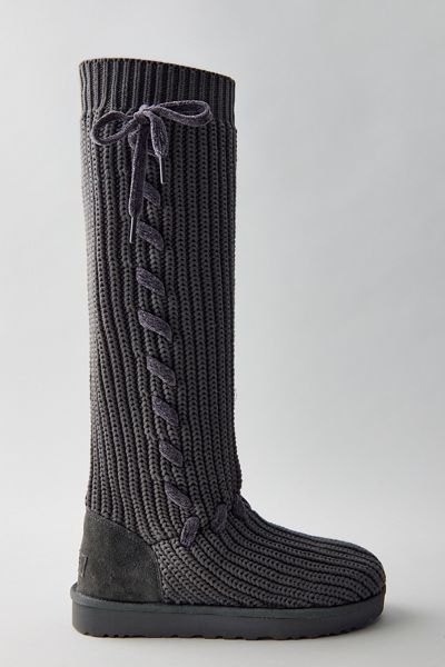 UGG Women's Classic Tall Whipstitch Knit Boots