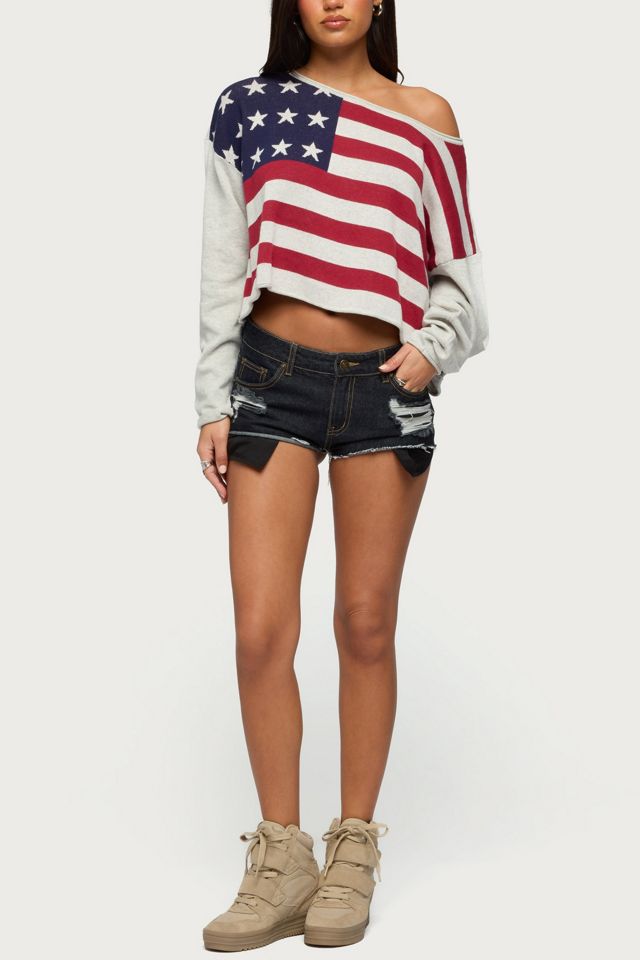 Edikted USA Off Shoulder Sweater #1
