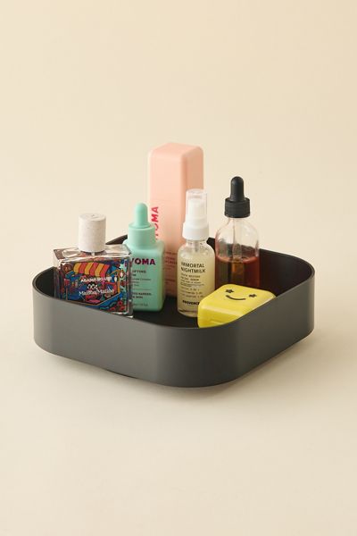 Saige Square Lazy Susan Storage Tray