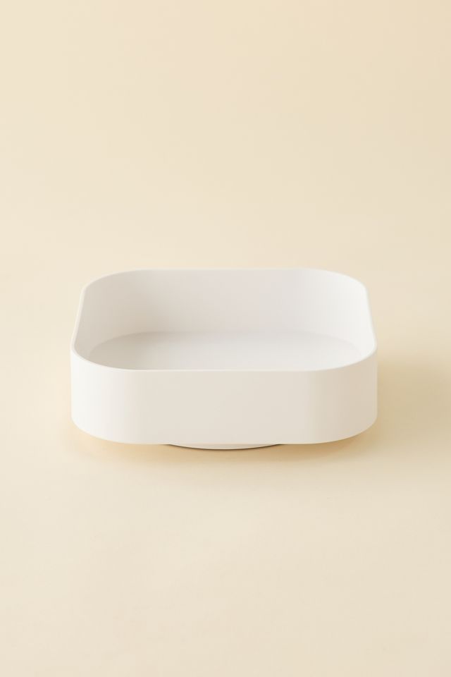 Saige Square Lazy Susan Storage Tray #1