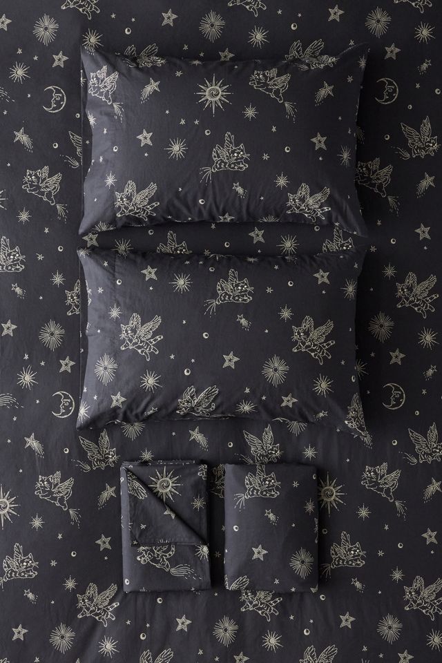 Cosmic Kitties Patterned Sheet Set #2