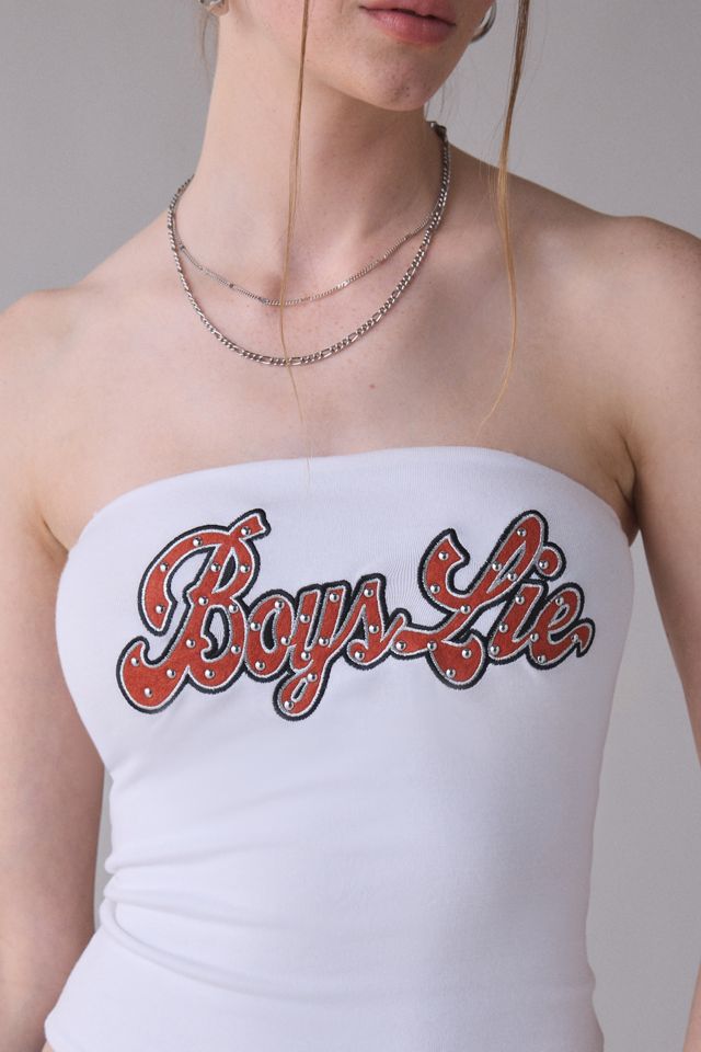 Haut tube graphique Stud Wrangler Boys Lie #3