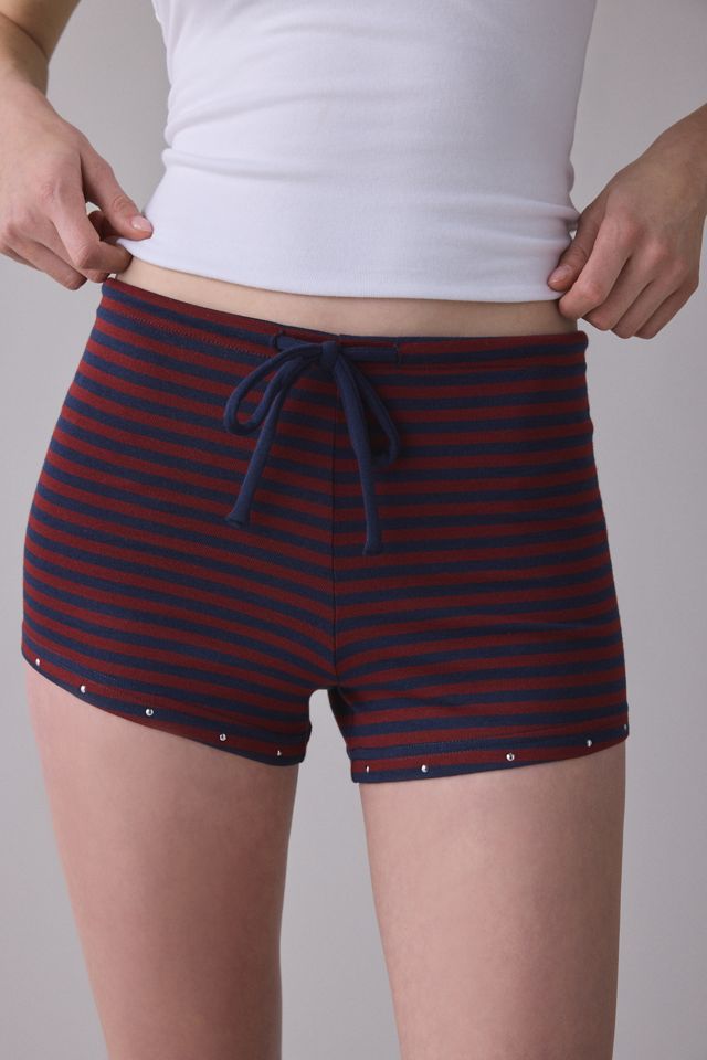 Micro-short graphique Wrangler clouté Boys Lie #1