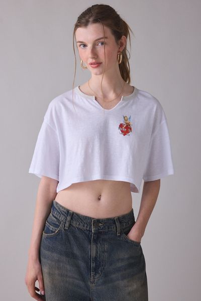 T-shirt court Tomboy graphique I'm Not Where You Left Me Boys Lie