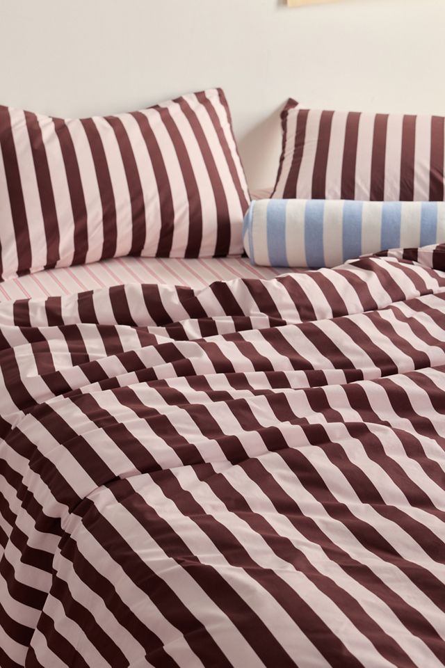 Sabine Striped Patterned Cotton Percale Duvet Cover #2