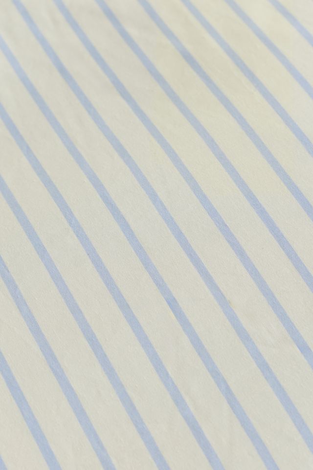 Sabine Striped Patterned Cotton Percale Duvet Cover #4