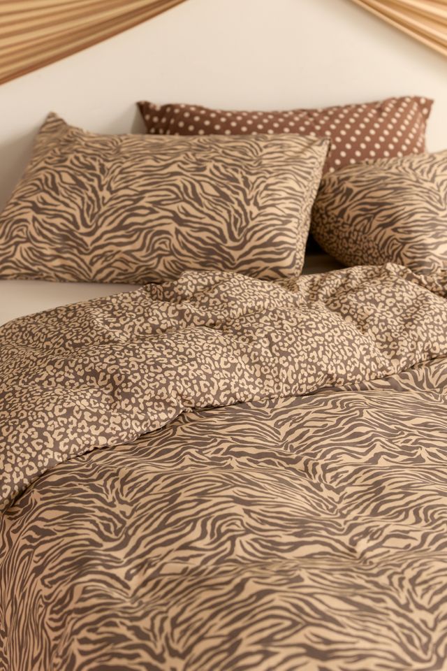 Sherri Reversible Animal Print Duvet Cover #2