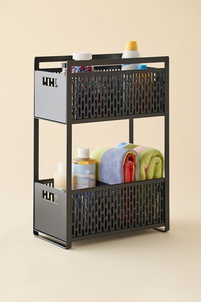Vera Two-Tier Steel Cabinet Organizer